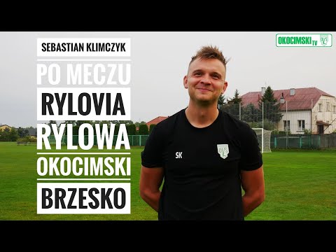Sebastian Klimczyk po meczu Rylovia Rylowa   Okocimski Brzesko