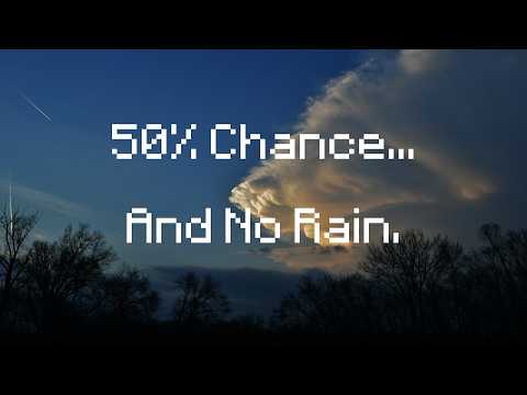 What does "50% chance of rain" ACTUALLY mean?