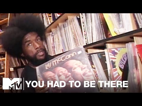 Questlove Shows His Record Collection (2003) 🥁 You Had To Be There