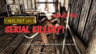 KHAJIT SKINS KHAJIT AND KEEPS THE PELT (Skyrim SE: Vigilant Part I)