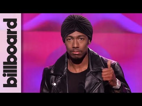 Nick Cannon Introduces Kehlani at Billboard's Women in Music 2017