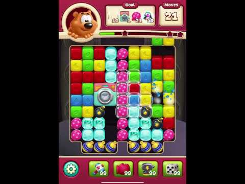 TOON BLAST Levels 3494 - 3500 [No Boosters]