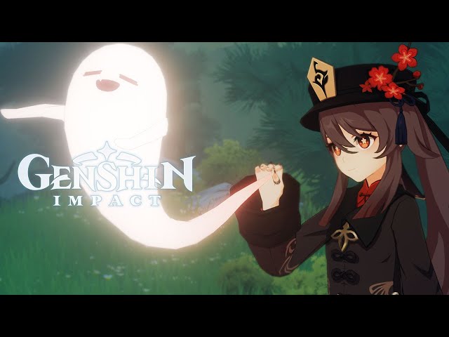 HuTao and her Ghost - Animated Discord Banner