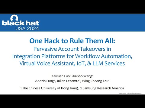 One Hack to Rule Them All: Pervasive Account Takeovers in Integration Platforms