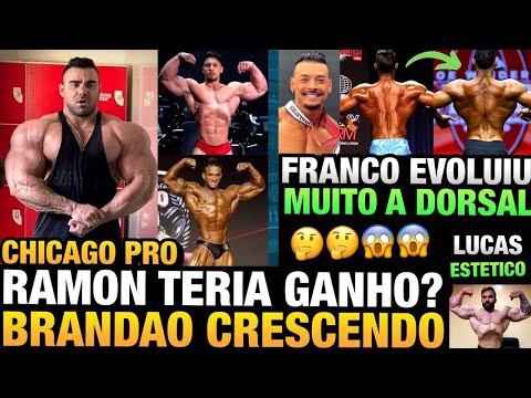 FRANCO EVOLUIU MUITO A DORSAL - BRANDÃO CRESCENDO - RAMON VENCERIA EM CHICAGO ? + BUENDIA E MAIS