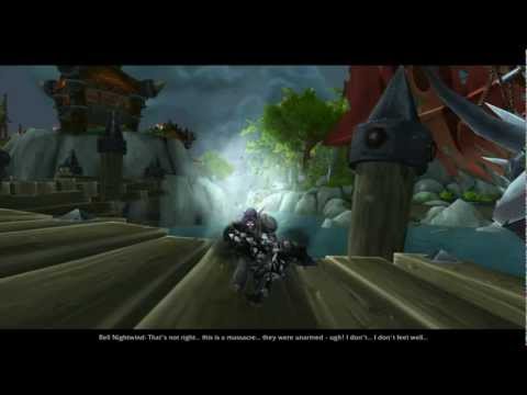 Alliance Starting Quests and Cinematics Part 2 - Mists of Pandaria BETA