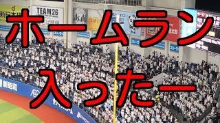 角中の初ホームランに盛り上がる千葉ロッテファン