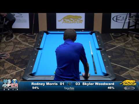 2015 US Open 10-Ball: Rodney Morris vs Skyler Woodward