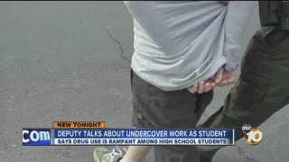 Sheriff's deputy speaks to 10News about going undercover as a high school student for 1 semester