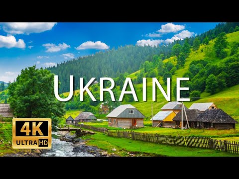 FLYING OVER UKRAINE (4K UHD) - Relaxing Music Along With Beautiful Nature Videos - 4K Video Ultra HD