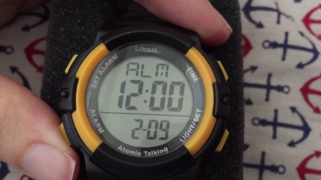 Howto: Setup of a digital talking atomic watch