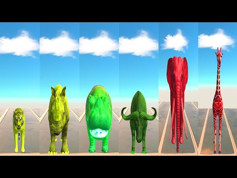 Colors Animal Speed Race get a Pig - Animal Revolt Battle Simulator