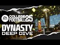 College Football 25 | Dynasty Deep Dive