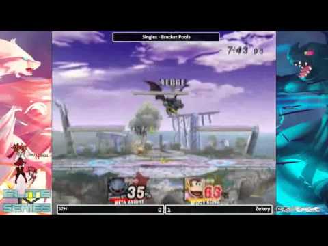 Brawl - E4R Singles - Pools - S2H (Meta Knight) vs Zekey (King Dedede, Diddy Kong)