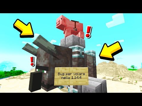 GLITCH 1.14.4 ESTREMO PER VOLARE E TELETRASPORTO!! — Minecraft ITA
