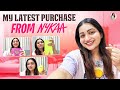 What I Bought From Nykaa This Time Nakshathra Nagesh