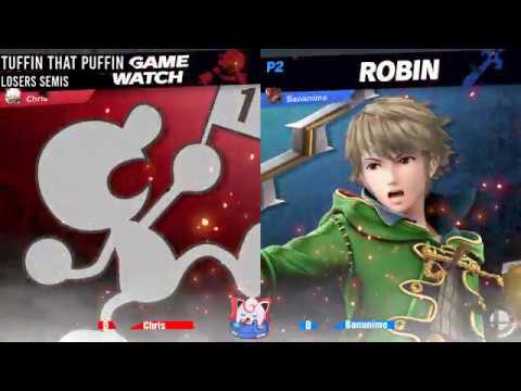 Tuffin That Puffin #1 - Chris (GnW) vs Bananime (Robin) Losers Semis