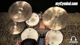 Video thumbnail for Istanbul Agop 22" Agop Signature Flat Ride Cymbal (AGFR22-1102014B) by Memphis Drum Shop