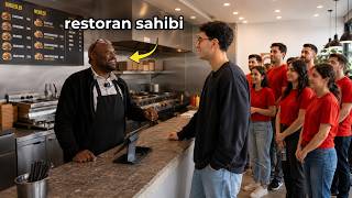 Müşterisi olmayan restoranlara 100 kişi götürürsek ne olur?