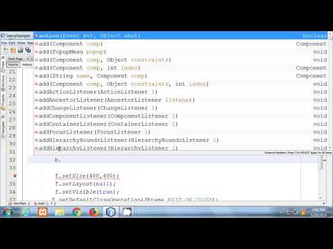 Java swing in Hindi 8 | JLabel With ActionListener | Part 1