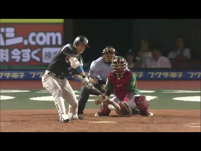 【5回表】角中が2打席連続タイムリーで猛打賞!! マリーンズは5回まで11安打9得点の猛攻!! 2014/8/16 E-M