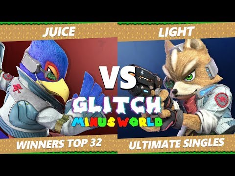 Glitch 7 SSBU - lluZ Juice (Falco) VS Rogue Light (Fox) Smash Ultimate W. Round of 32