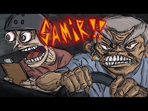 "Samir You Are Breaking The Car!!" Animation