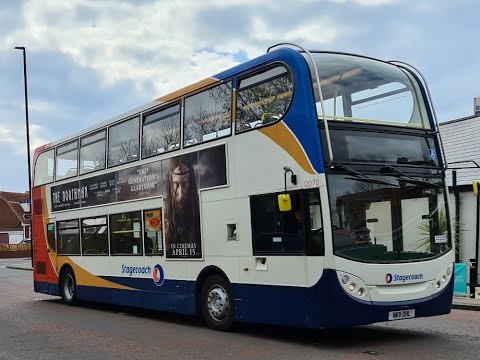 Stagecoach North East Enviro 400 Hybrid 12070 Route 18