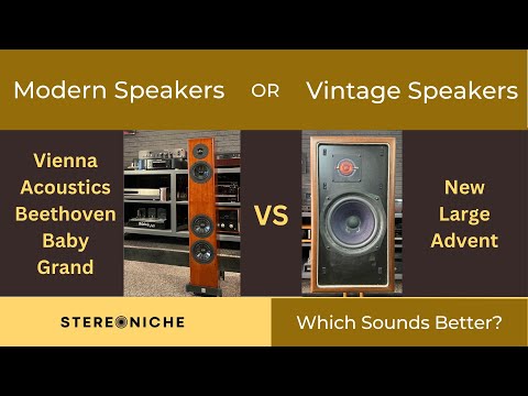 Vintage vs Modern   Speakers