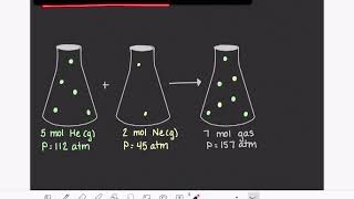 23: Dalton's Law of Partial Pressures and mole fraction