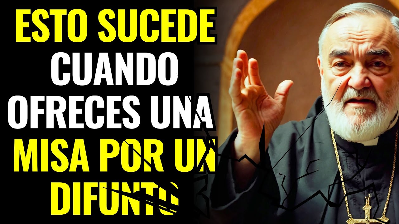 😱 Lo Que Padre Pío Sabía Sobre las MISAs por los Difuntos: No Vas a Creer lo Que Sucede. LAS ALMAS..