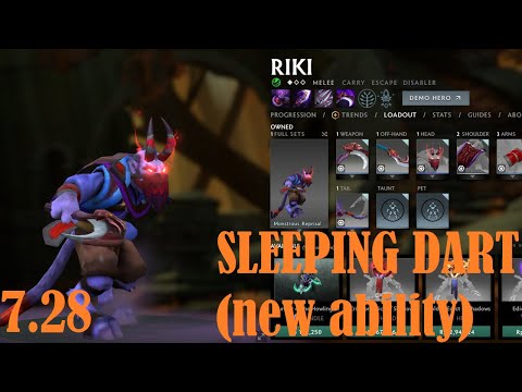[RIKI] Update 7.28 Aghanim's Shard (New Ability)