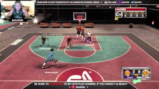 NBA 2K15 My Park - PLAYING WITH RANDOMS! - NBA 2K15 MyPark PS4 Gameplay