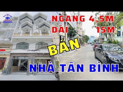 NHÀ BÁN Phan Huy Ích, QUẬN TÂN BÌNH, NHÀ HƯỚNG TÂY NAM - Vị trí GẦN TRỤC chính TRường Chinh