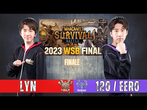Lyn vs 120 (ORC vs UD) 🔴 Warcraft Survival Battle 2023 Final 🕹️ WarCraft 3 Reforged