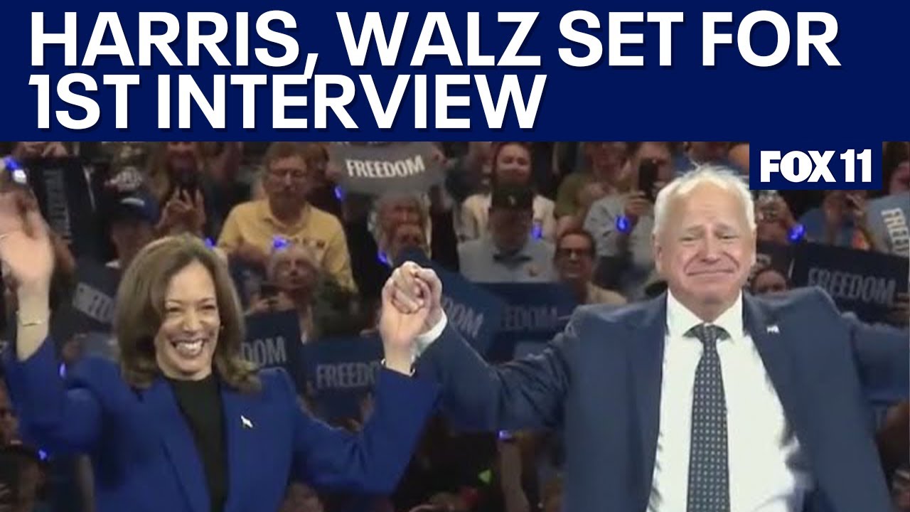 Harris and Waltz to give first joint interview