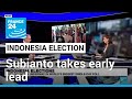 Indonesian Defence Minister Subianto takes lead in presidential vote: preliminary results