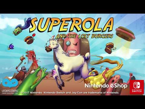 Superola and the Lost Burgers - Nintendo Switch - Launch Trailer thumbnail