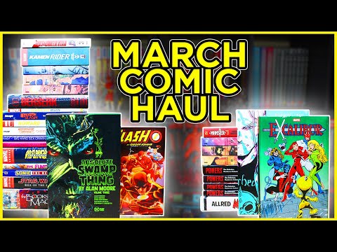 March Comic Book/Graphic Novel Haul! (& February 2022)