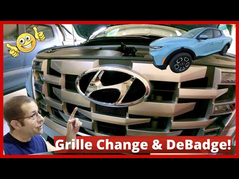 Grille Change On The 2022 Hyundai Santa Cruz