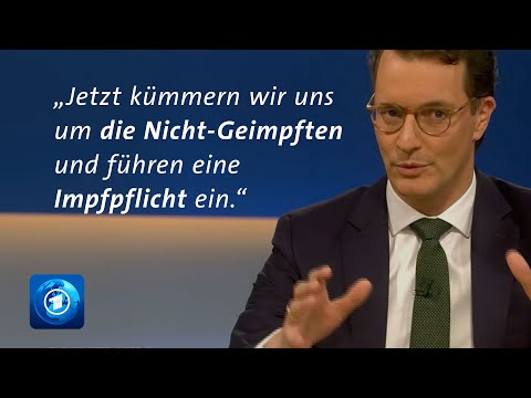 Wüst zu Impfpflicht | Anne Will | Mit welchem Plan geht Deutschland ins Corona-Jahr? | 23.1.2022