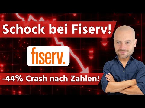 Fiserv shock! Shares crash 44% after quarterly results