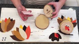 Kids Thanksgiving Turkey Craft