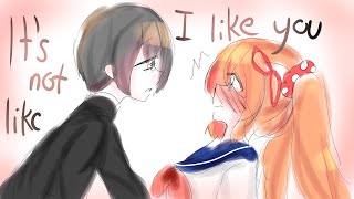 [Yandere Simulator] TaroXOsana It&#39;s not like I like you!