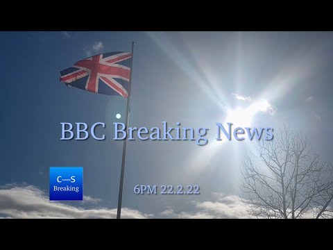 BBC News Special intro 6pm 22.2.22 - Russia Ukraine Crisis Sanctions