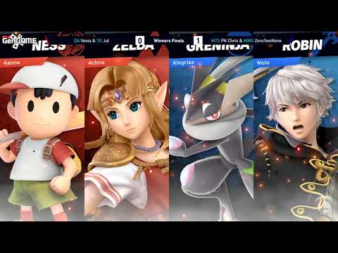 AON Ultimate #048 - Venia & Jul Vs PK Chris & ZeroTwoNone Winners Finals - Smash Ultimate