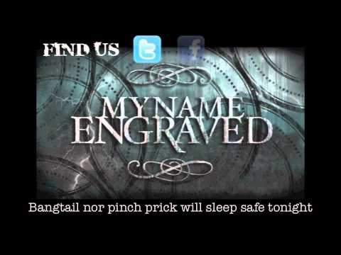 "Cloak and Dagger" By My Name Engraved (Official Lyric Video)