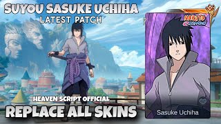 Download lagu SUYOU SASUKE UCHIHA SKIN SCRIPT NO PASSWORD | FULL EFFECT VOICE | PATCH TERBARU mp3