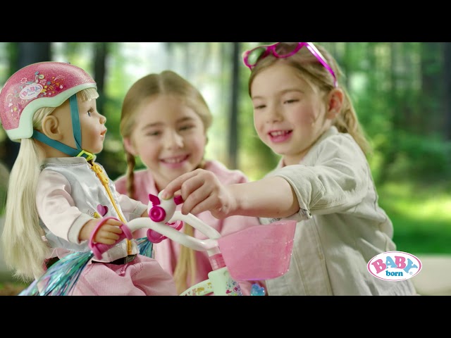 Video teaser for ZAPF BABY born Play&Fun Fahrrad