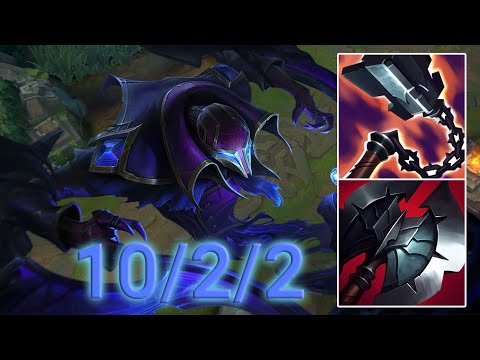 Nocturne Top VS Galio Highlights | KR Master Patch 12.19